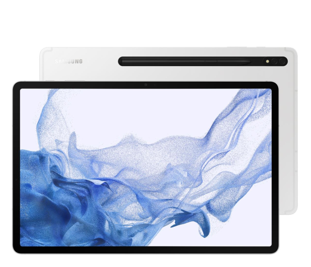 Samsung Galaxy Tab S8+ 12,4" 8/128GB WiFi, S Pen, Silver - 716358 - zdjęcie